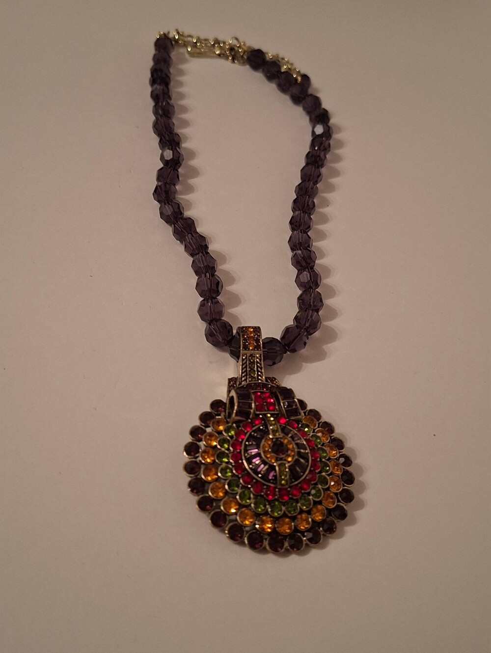 Vintage Magnificent Heidi Daus " Guilty Pleasure" Necklace